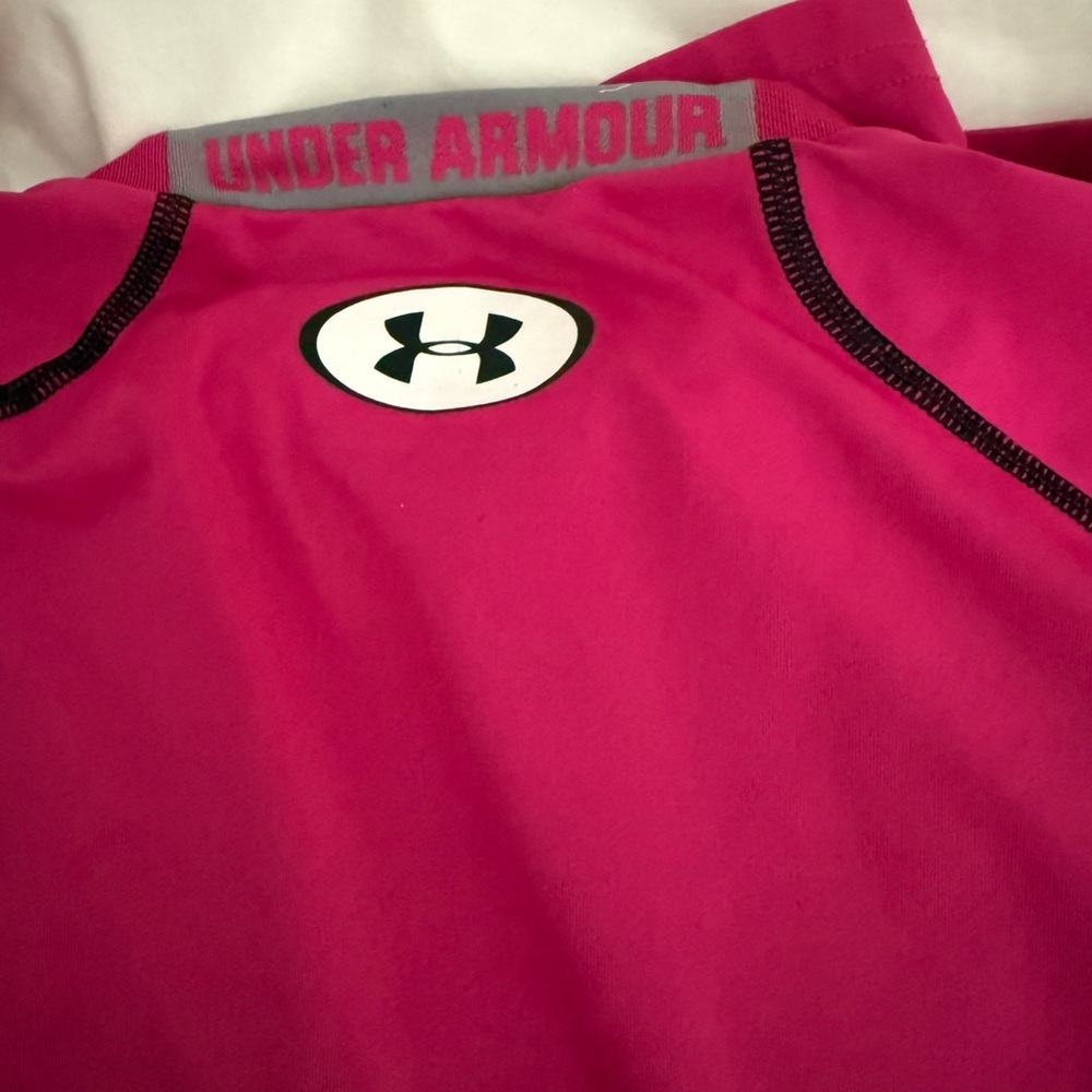 Under Armour Fuchsia Compression Top